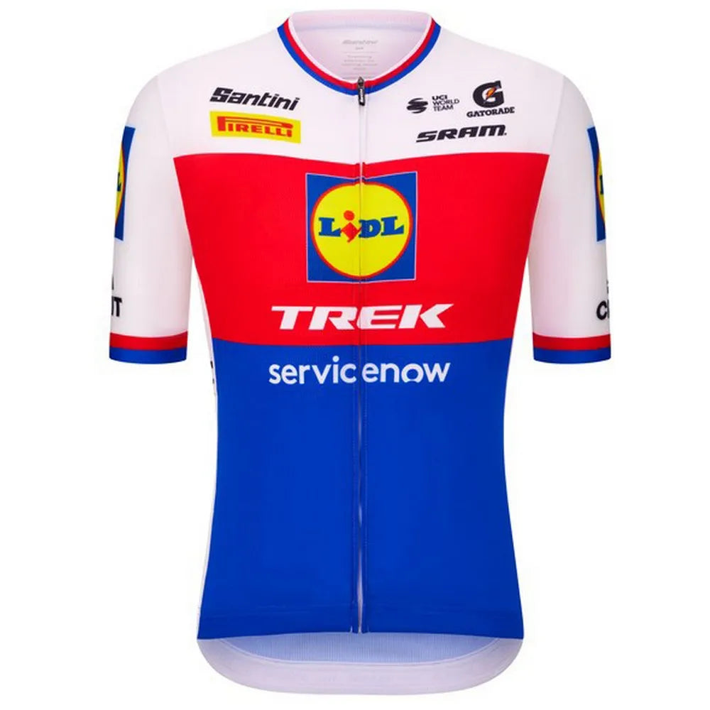 Santini LIDL Trek Czech Republic National Champion short sleeve jersey