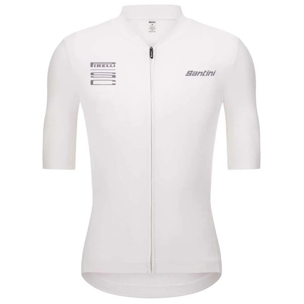 Santini Pirelli Wheel short sleeve jersey