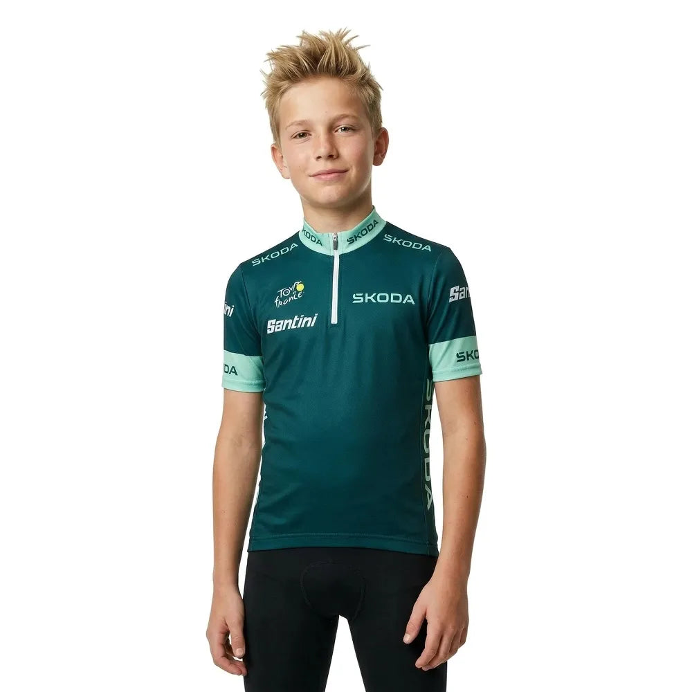 Santini Tour De France Official Best Sprinter short sleeve jersey