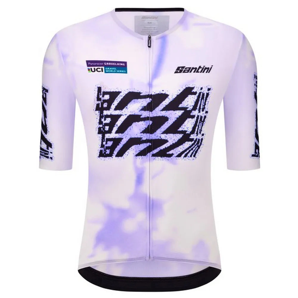 Santini UCI Gravel World Series 2026 short sleeve jersey