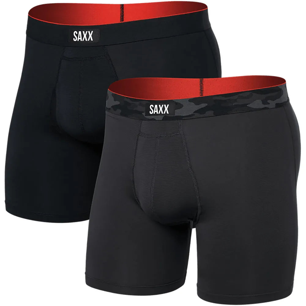 SAXX Underwear Multi-Sport Mesh Brief Fly boxers 2 units