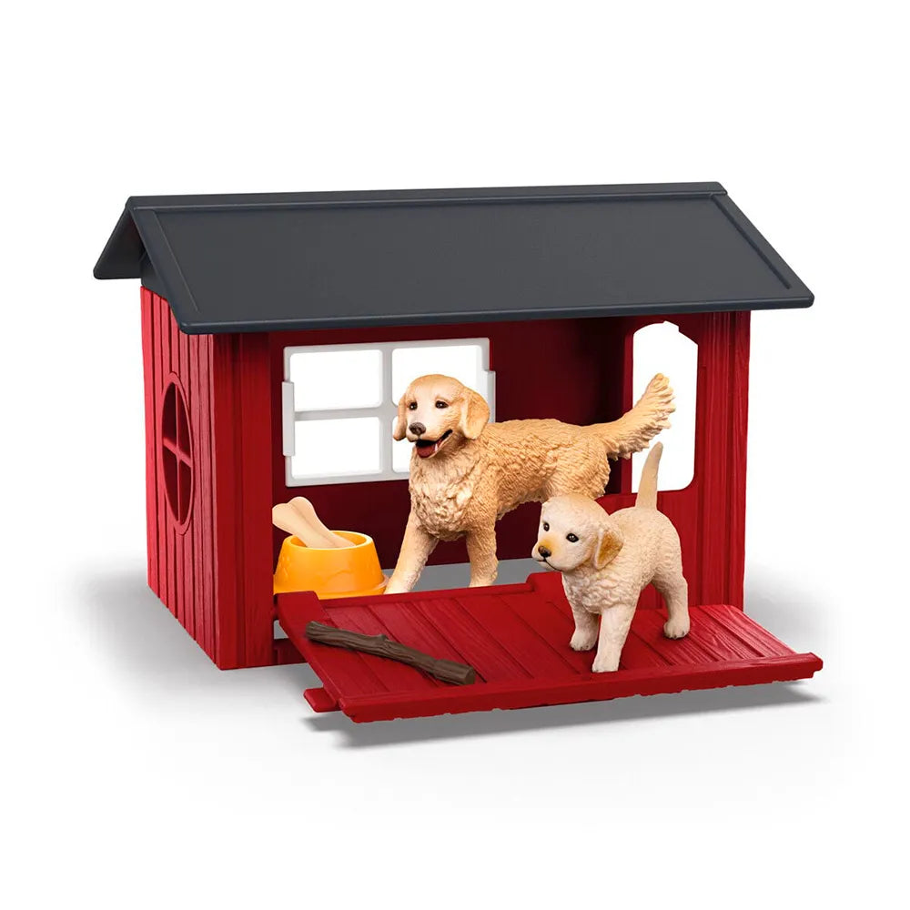 Schleich Dog kennel animal figures