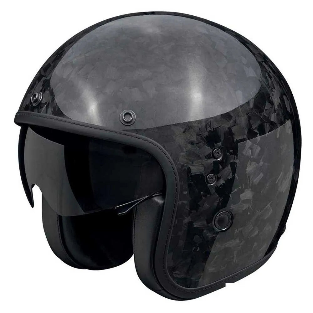 Scorpion Belfast EVO Onyx Carbon open face helmet
