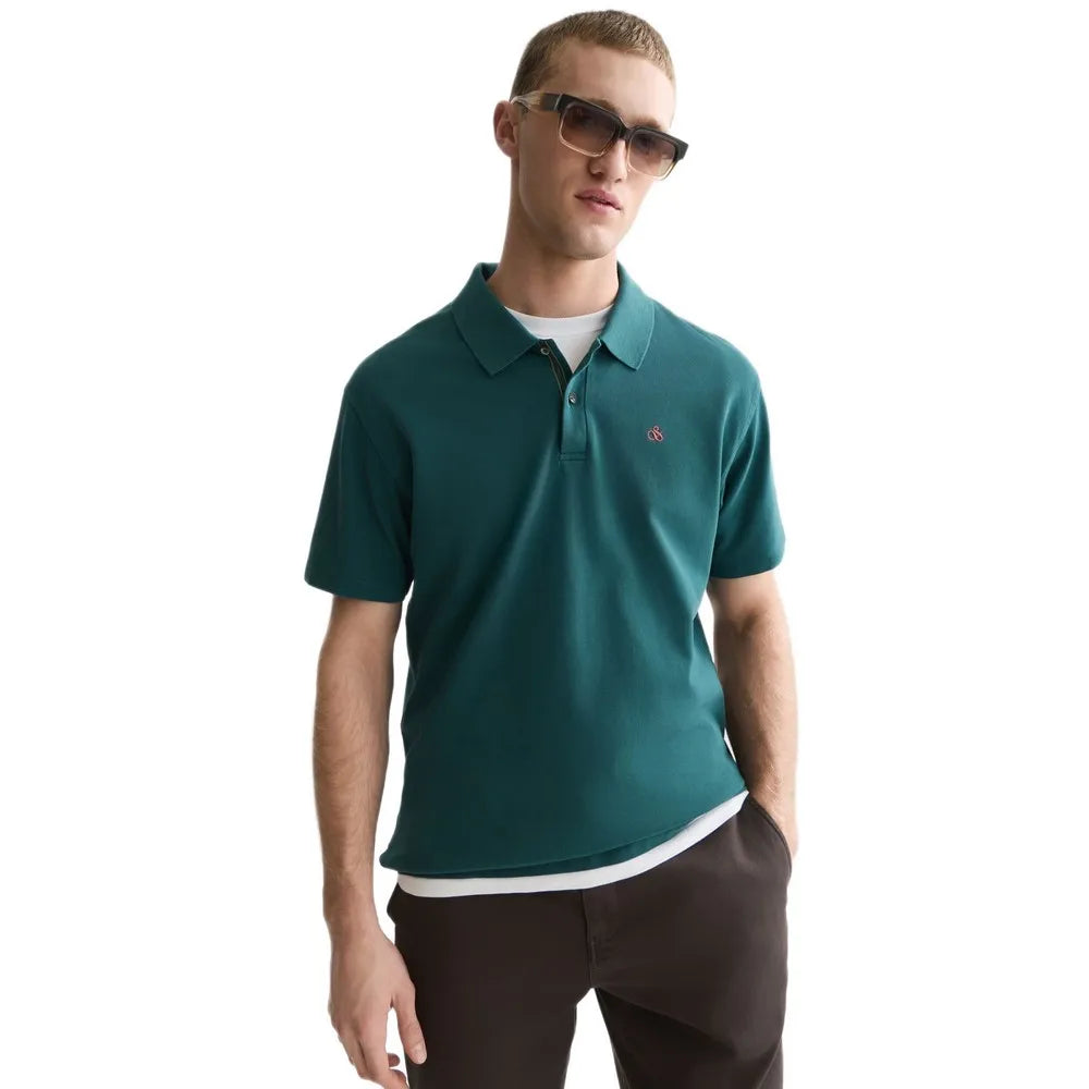 Scotch & soda 183793 Relaxed Fit short sleeve polo