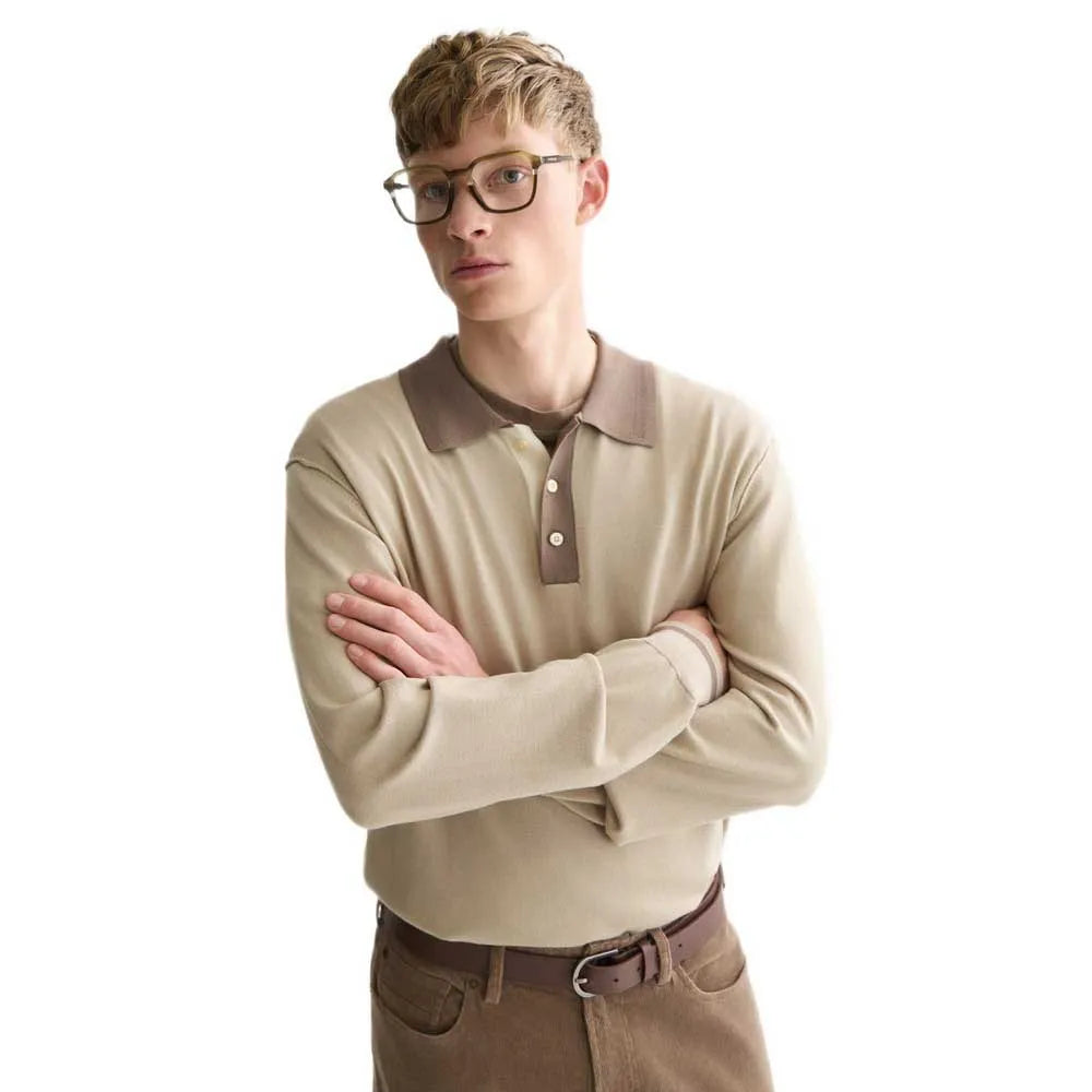 Scotch & soda 184205 long sleeve polo