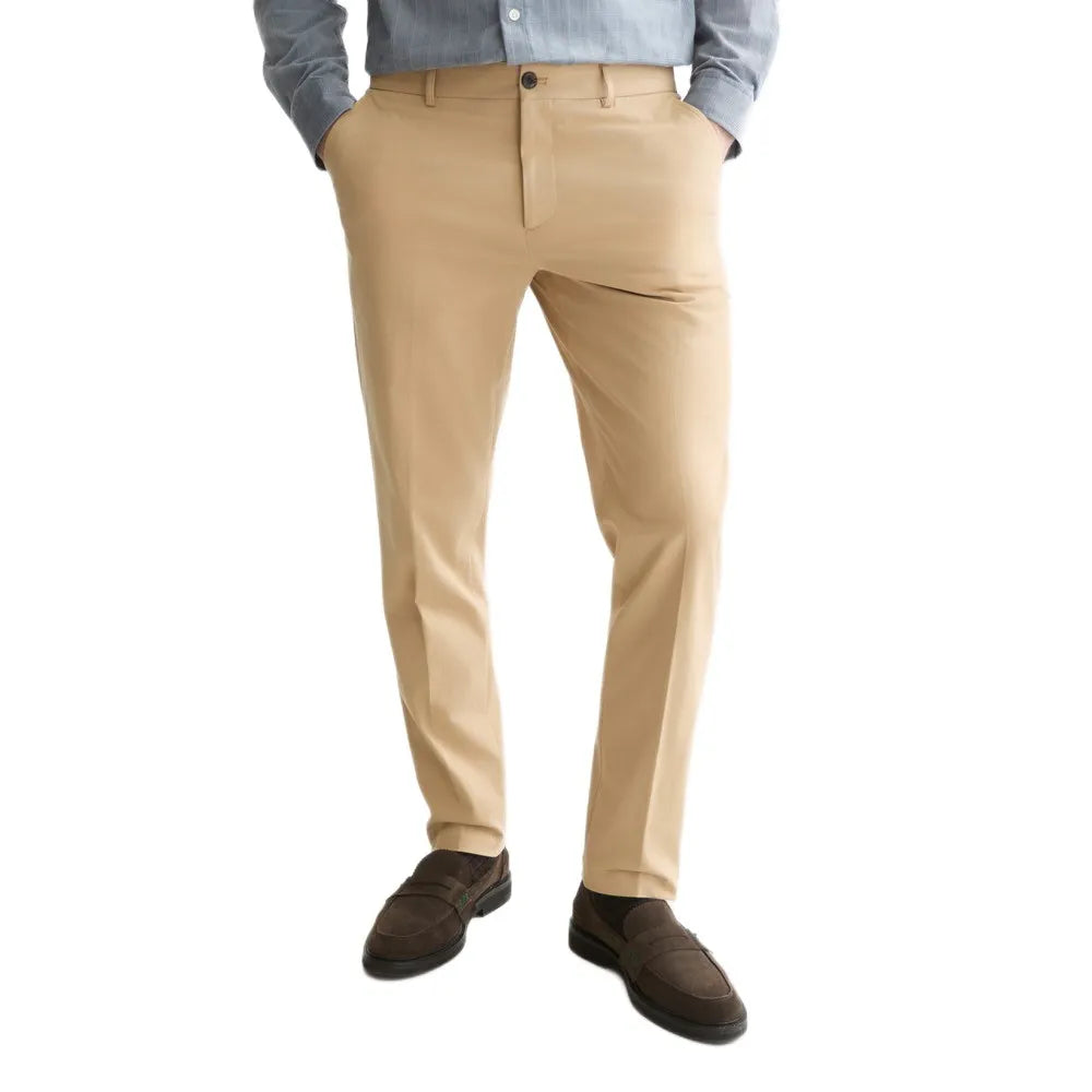 Scotch & soda Stuart Crinkled chino pants