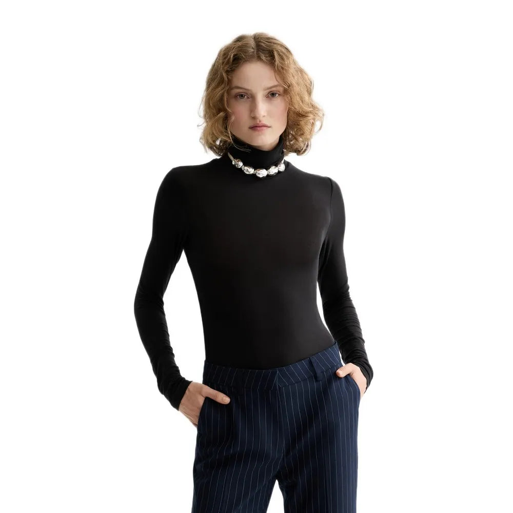 Scotch & soda U9B01221T long sleeve high neck T-shirt
