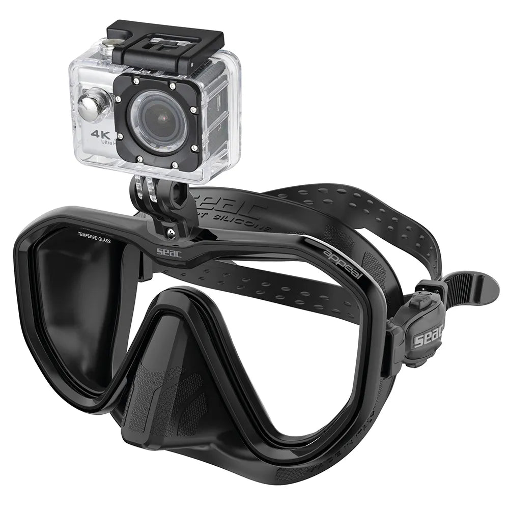 SEAC Appeal Pro Black diving mask