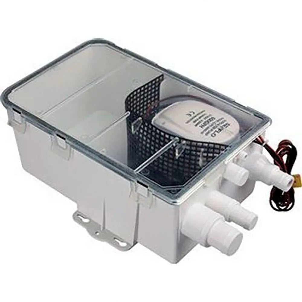 Seaflo 750 GPH Shower Sump With Pump 1.6A 24V