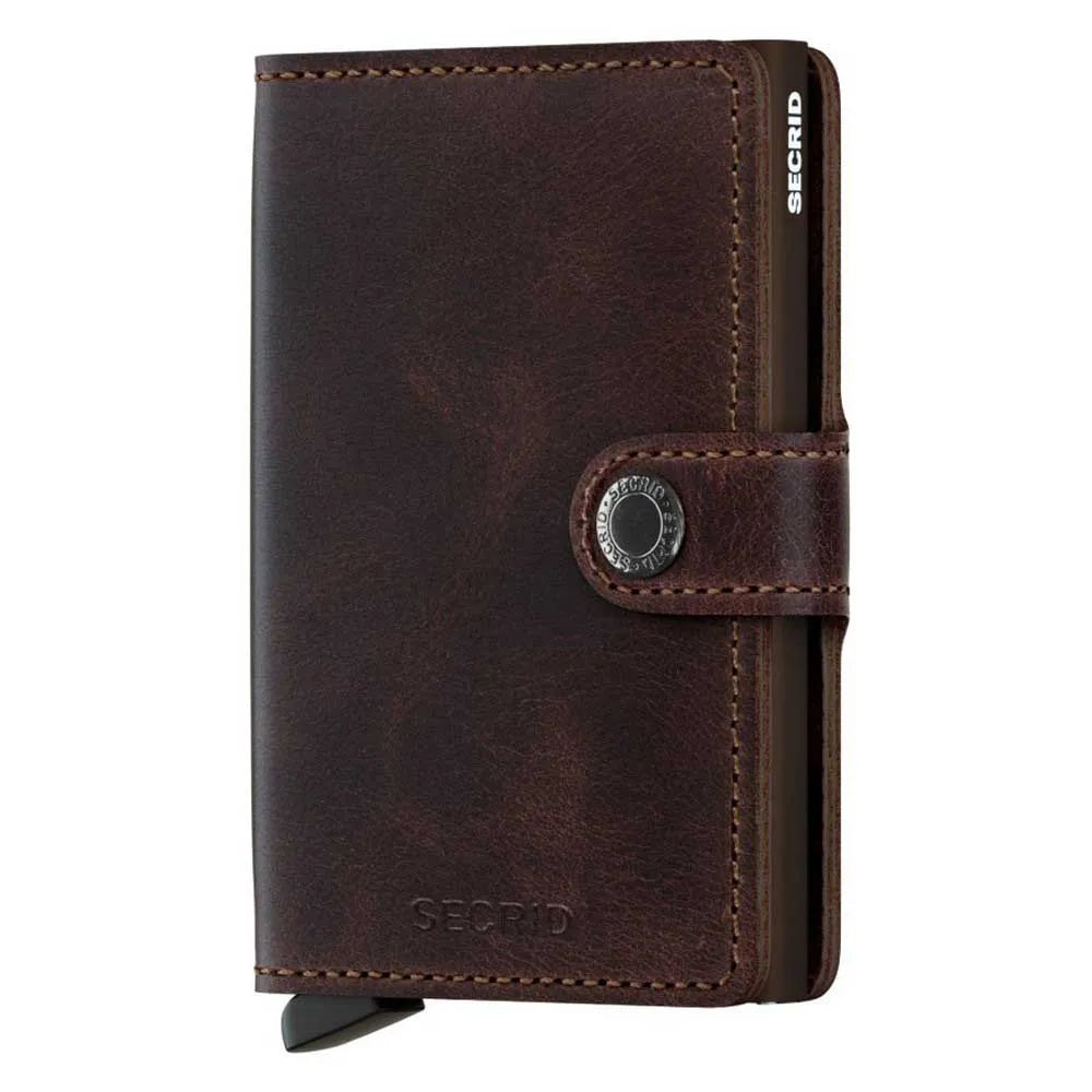 Secrid Miniwallet Vintage leather wallet