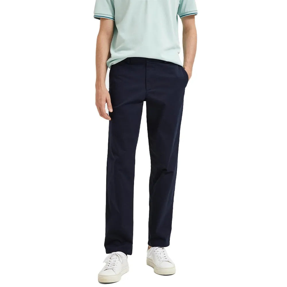 Selected New Miles Straight Fit chino pants