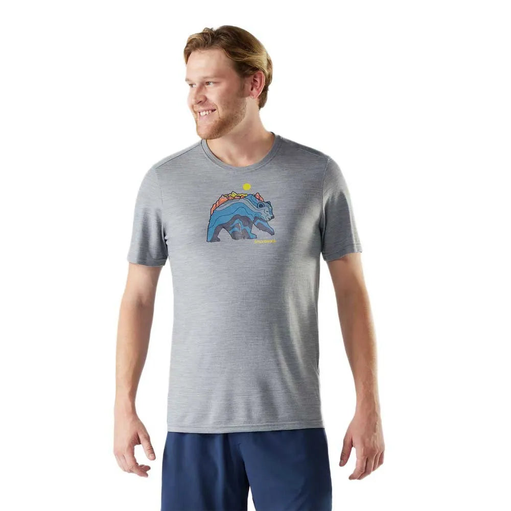 Smartwool Bear Strata Active Graphic short sleeve T-shirt