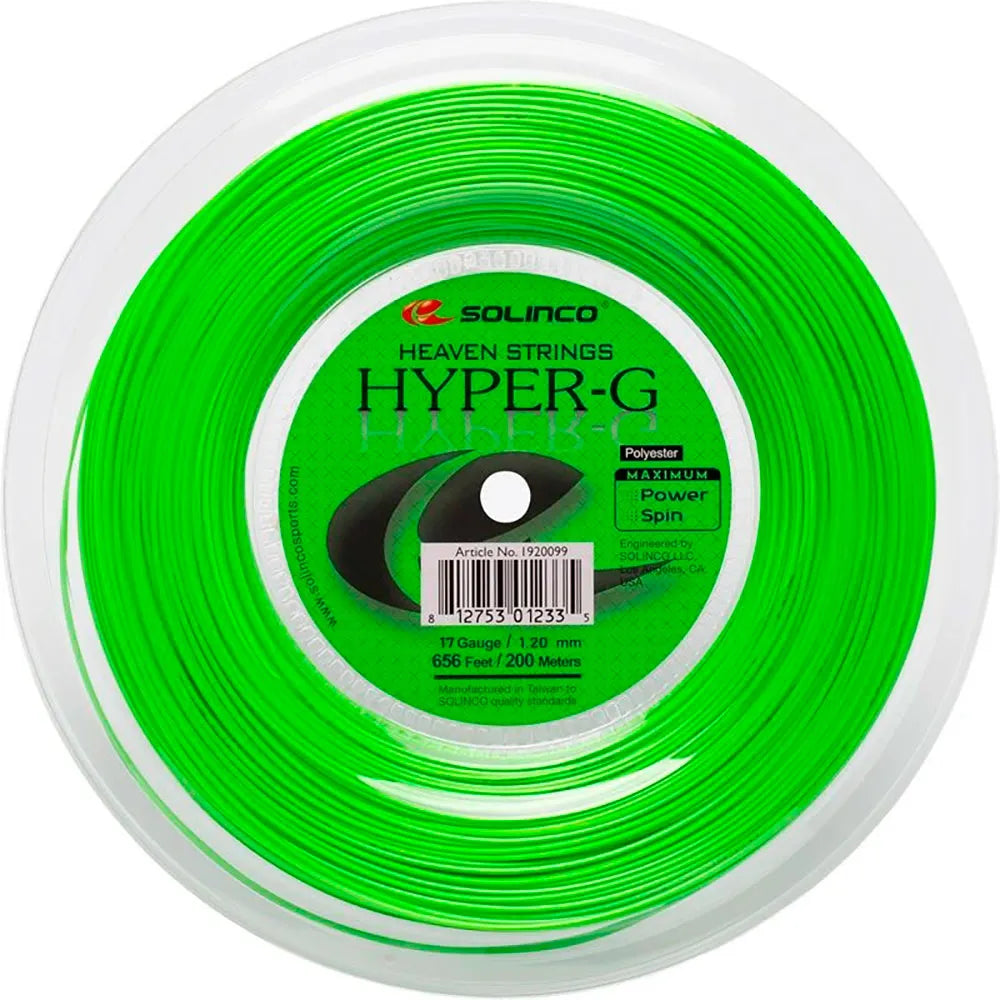 Solinco Hyper-g 17 200 m tennis reel string