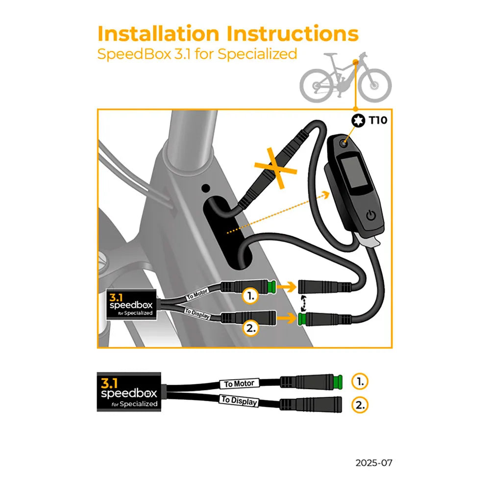 Speedbox 3.1 Specialized speed increasing device
