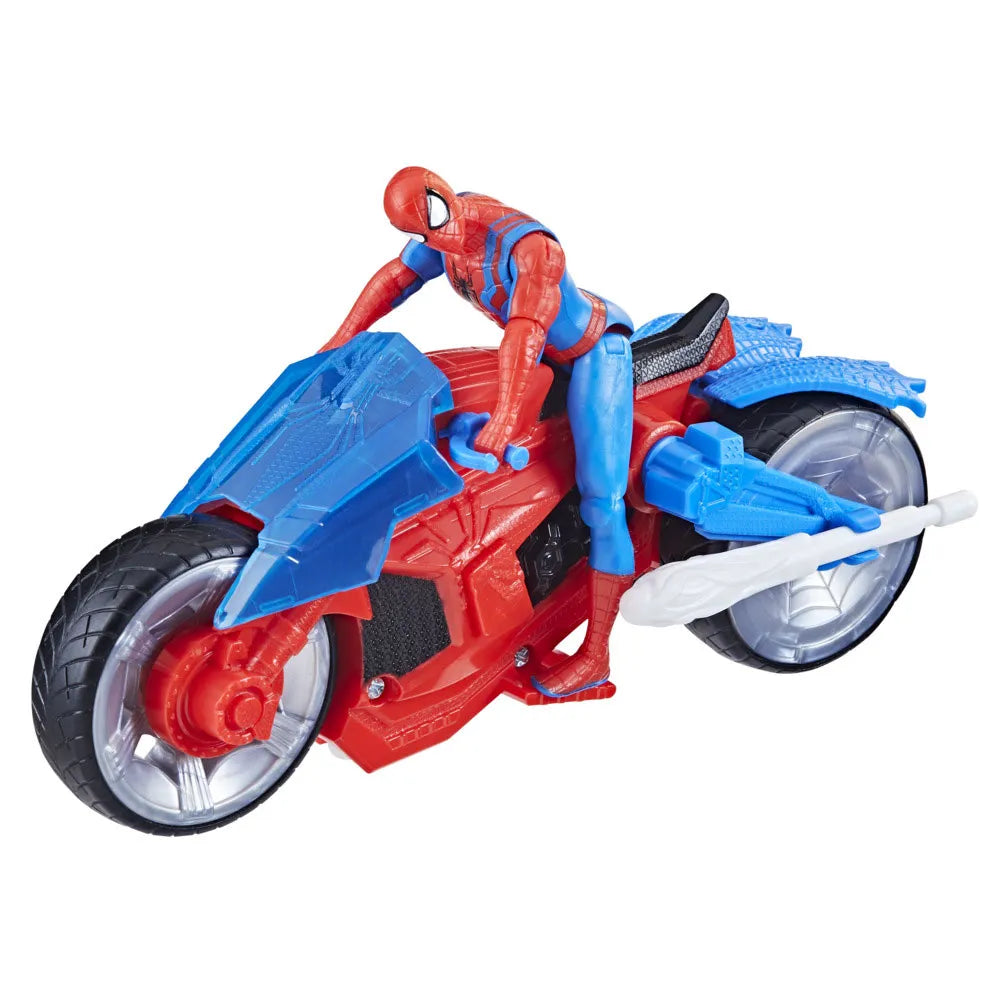 Spiderman Spider Motorcycle Epic World Of Action figure