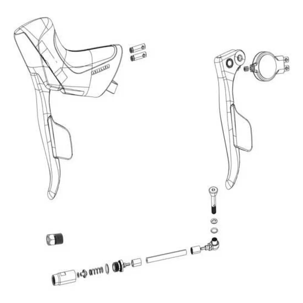 Sram Red E1 AXS Disc Left Lever Kit