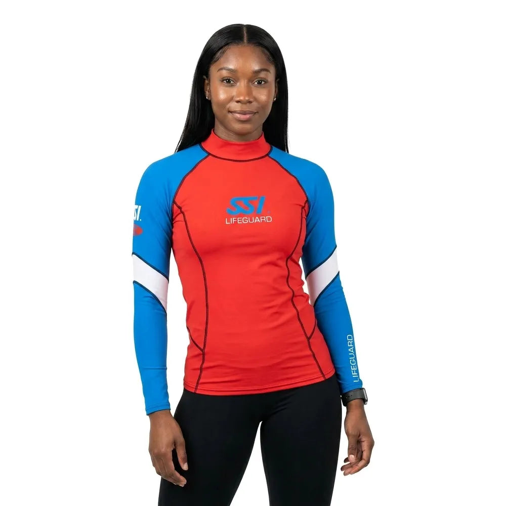Ssi Lifeguard Lady long sleeve rash guard
