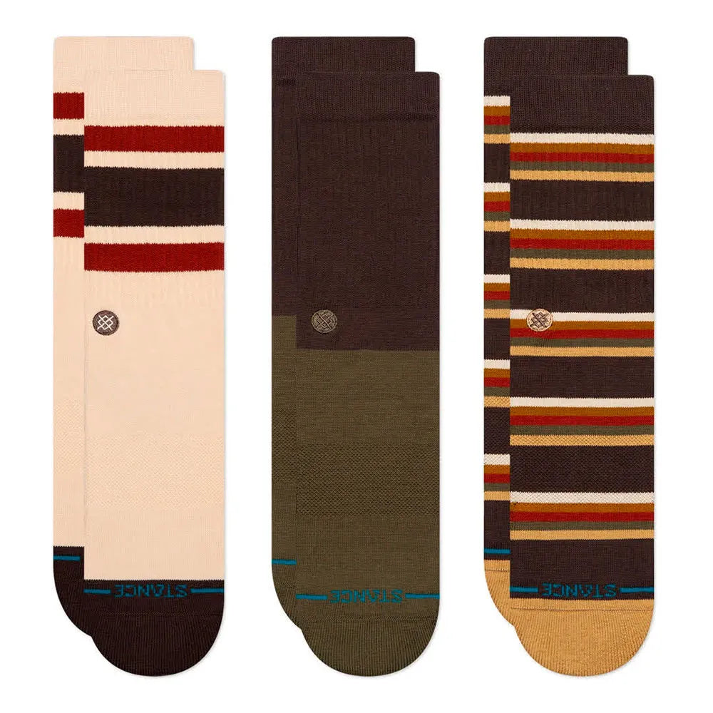 Stance Mil House crew socks 3 pairs