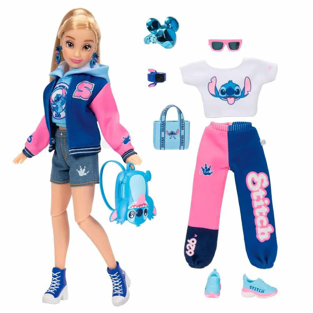 Stitch Ily Fashion Inspired by College Doll 25 cm