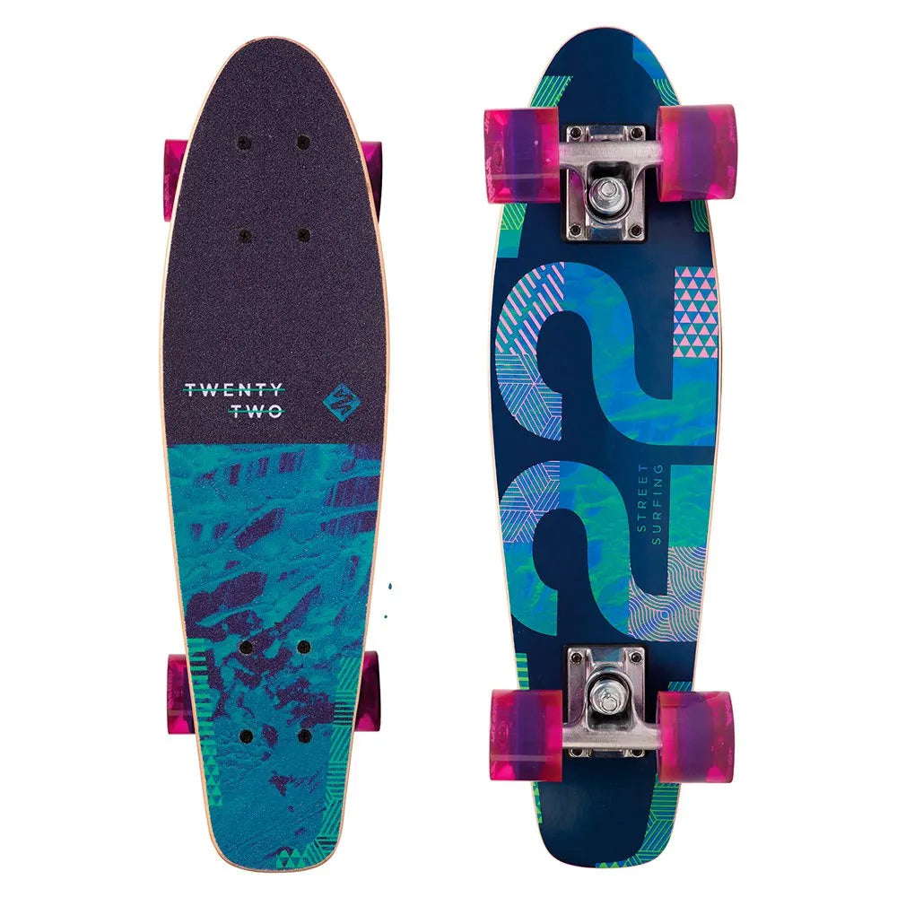 Street surfing Beach Board Wood Twenty Two 25´´ Cruiser skateboard