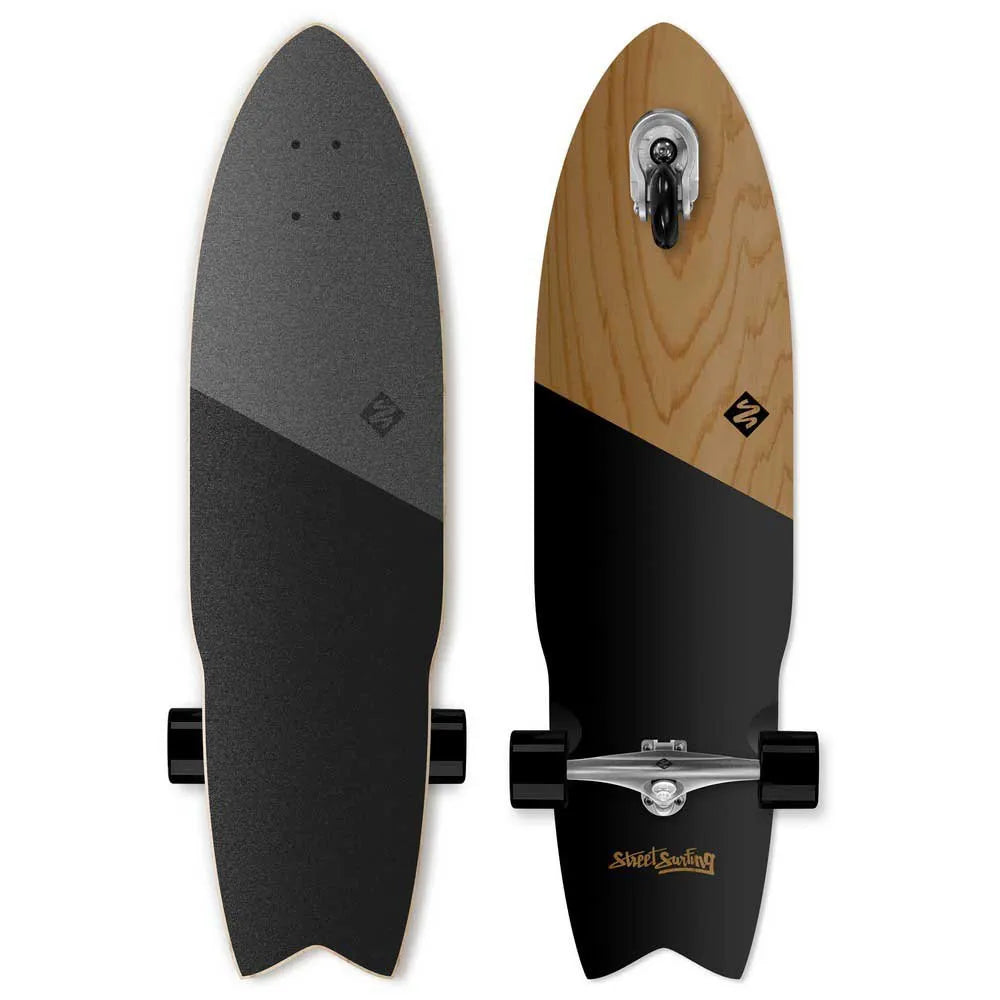 Street surfing Shark Attack Pumping surfskate
