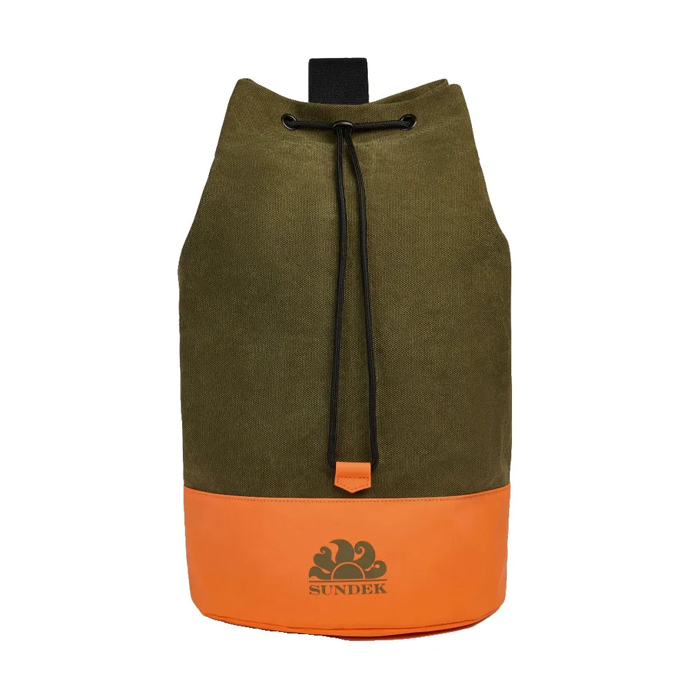 Sundek Cotton shoulder with contrasting colours bag