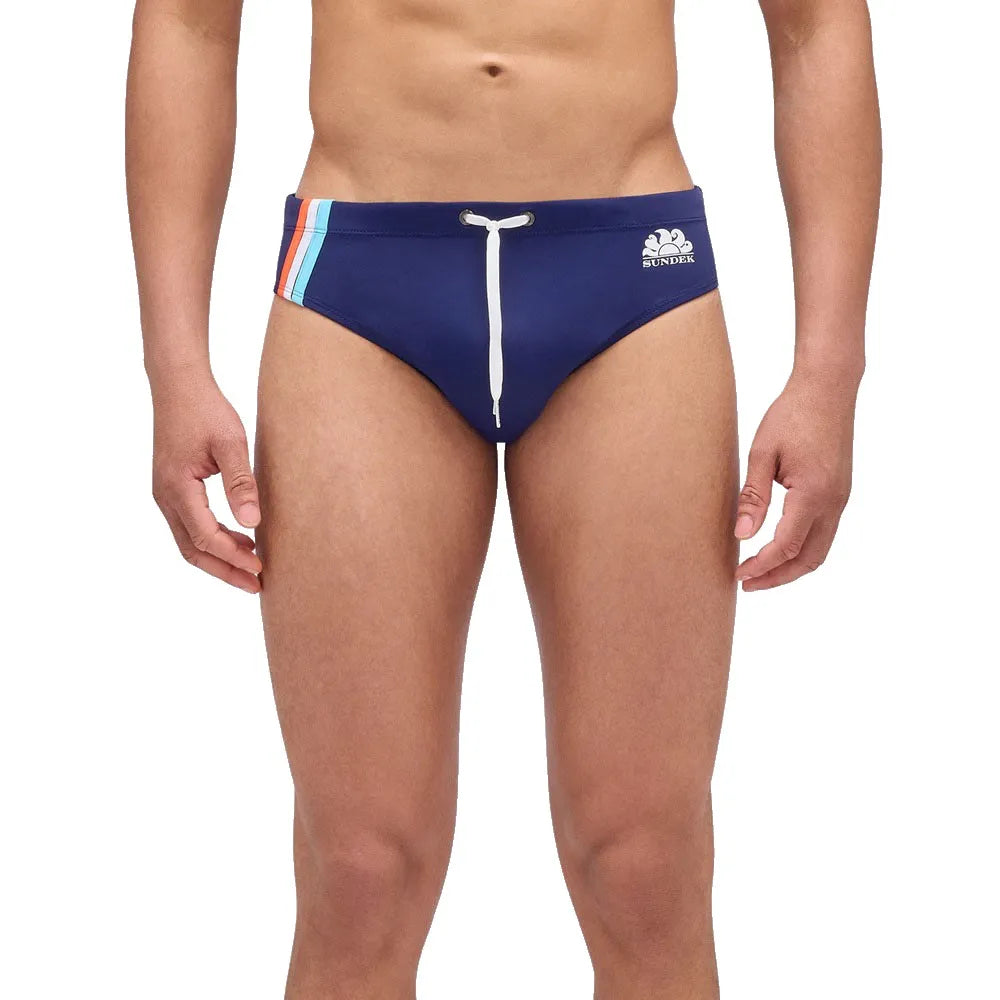 Sundek Tricolour detail swimming brief