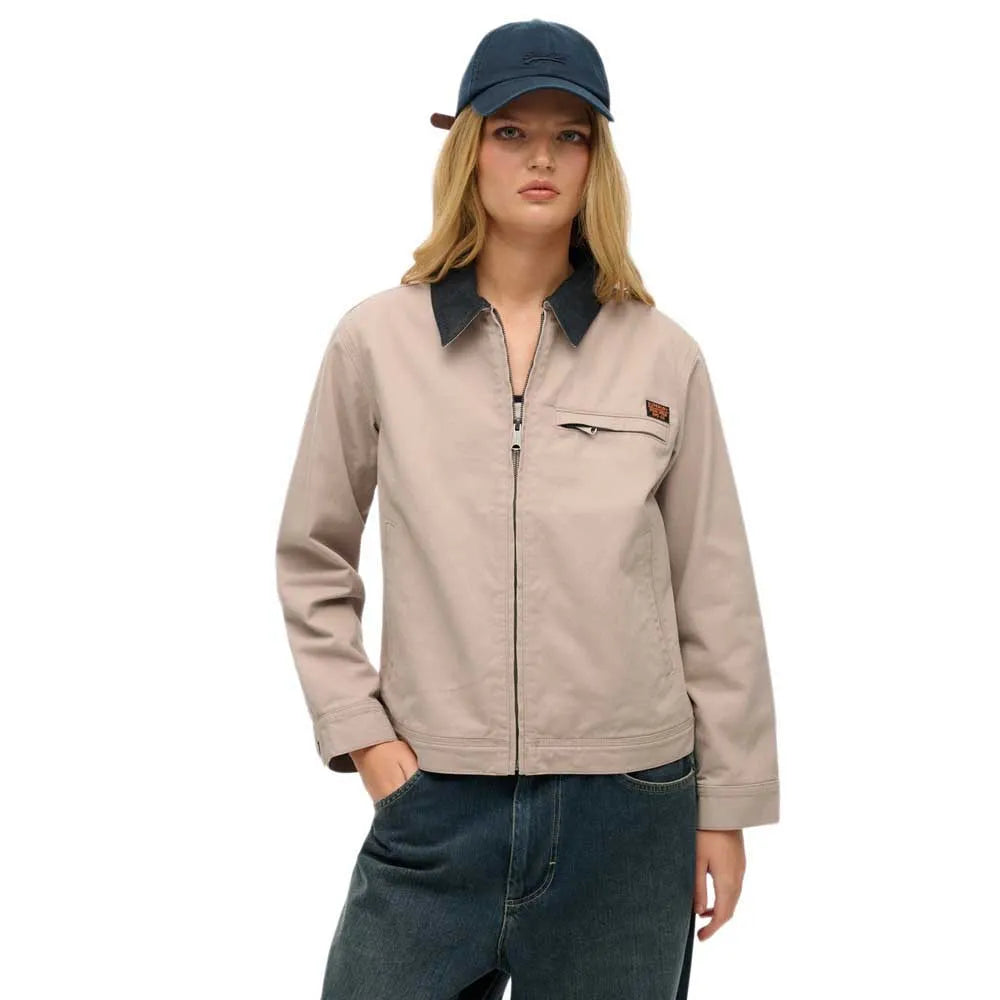 Superdry Cord Collar Ranch jacket