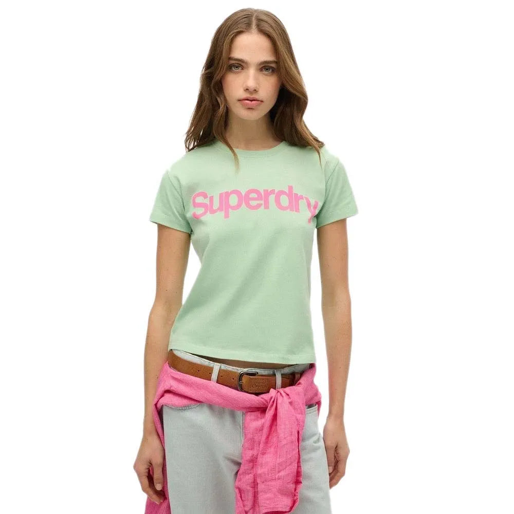 Superdry Core Logo City Fitted short sleeve T-shirt