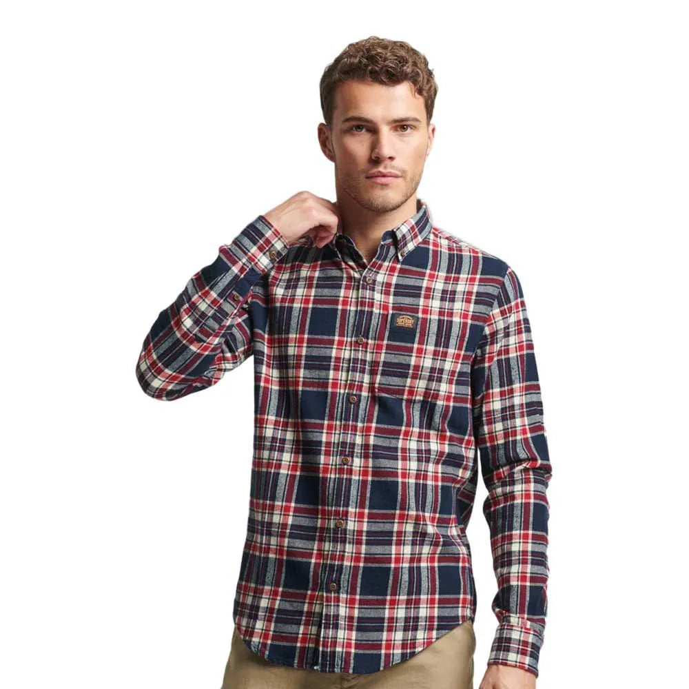 Superdry Cotton Lumberjack long sleeve shirt