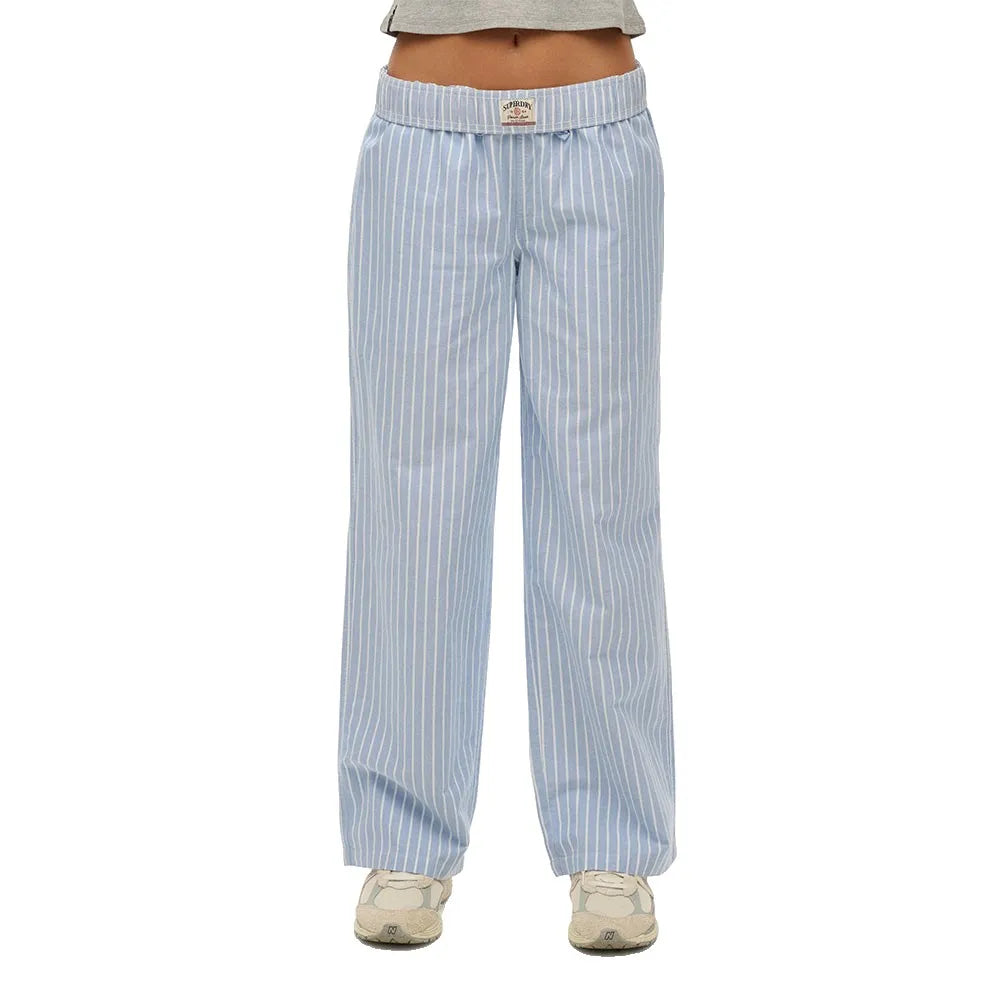 Superdry Cotton Stripe Elastic pants