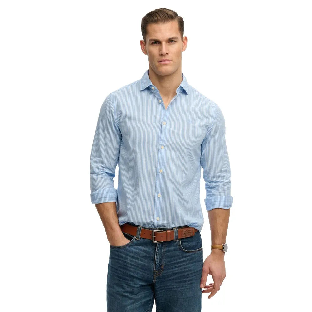 Superdry Cut Away Poplin long sleeve shirt