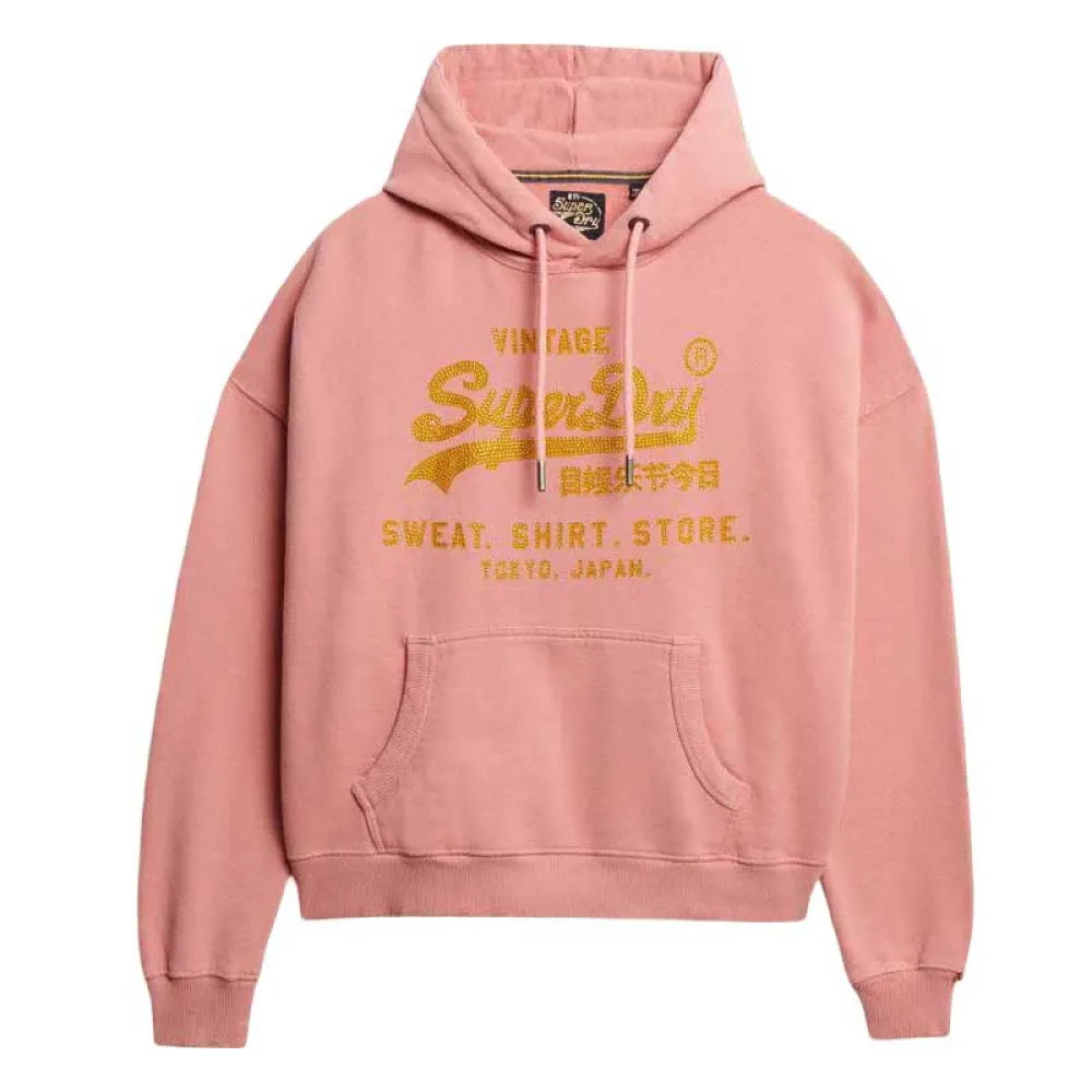 Superdry Embellished Vl Relaxed Fit hoodie