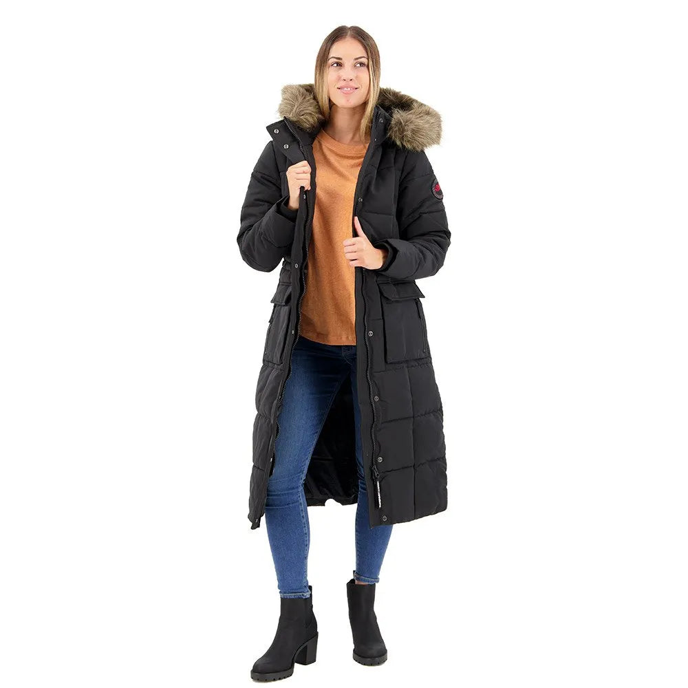 Superdry Everest Longline puffer jacket