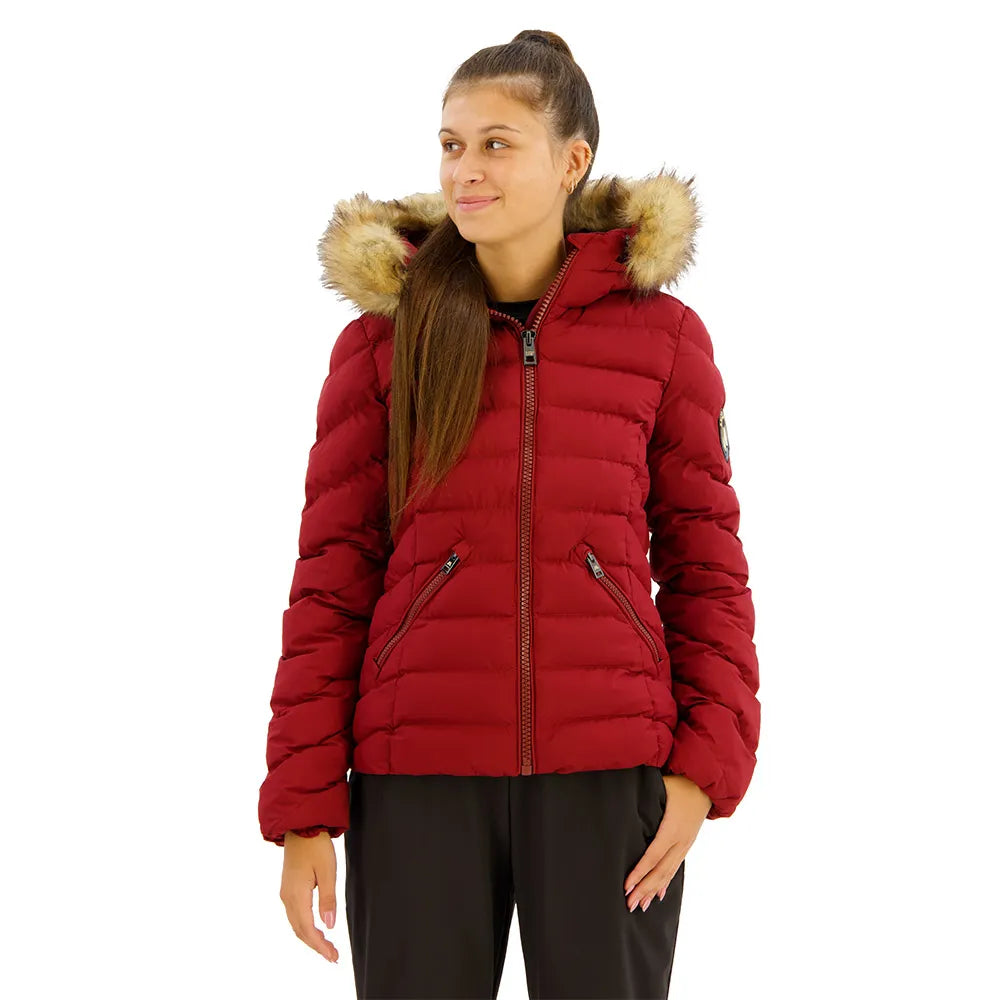 Superdry Fuji Faux Fur Padded jacket