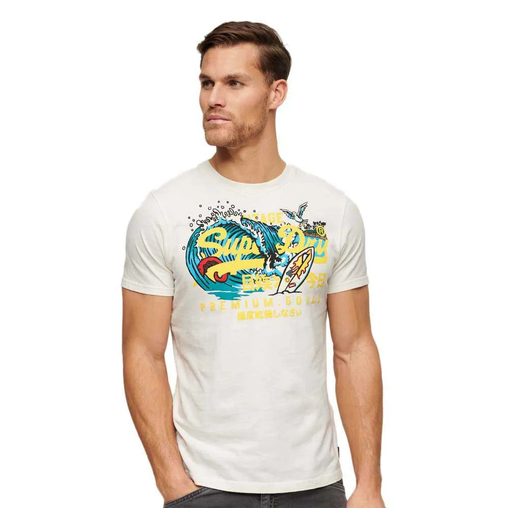 Superdry La Vl Graphic short sleeve T-shirt