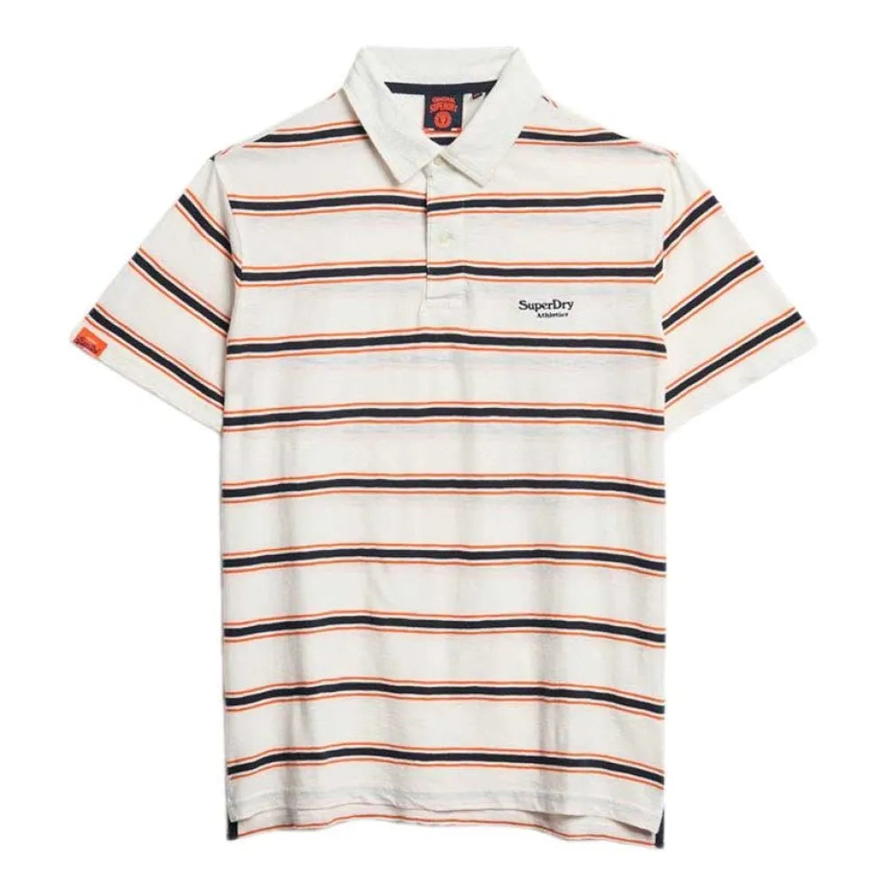 Superdry Lightweight Stripe short sleeve polo