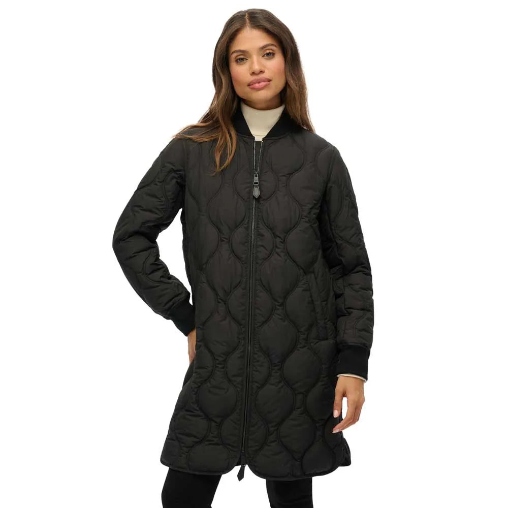 Superdry Long Quilted Liner jacket