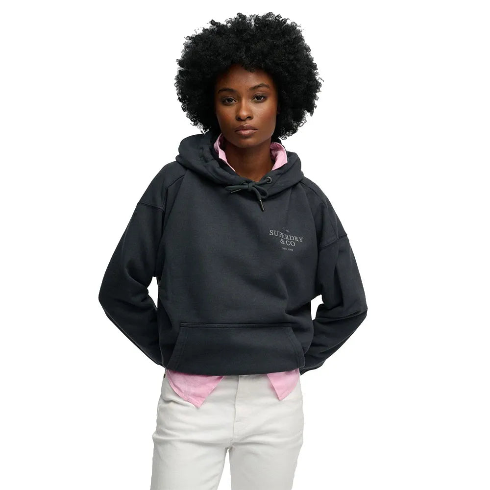 Superdry Luxe Casual Relaxed hoodie