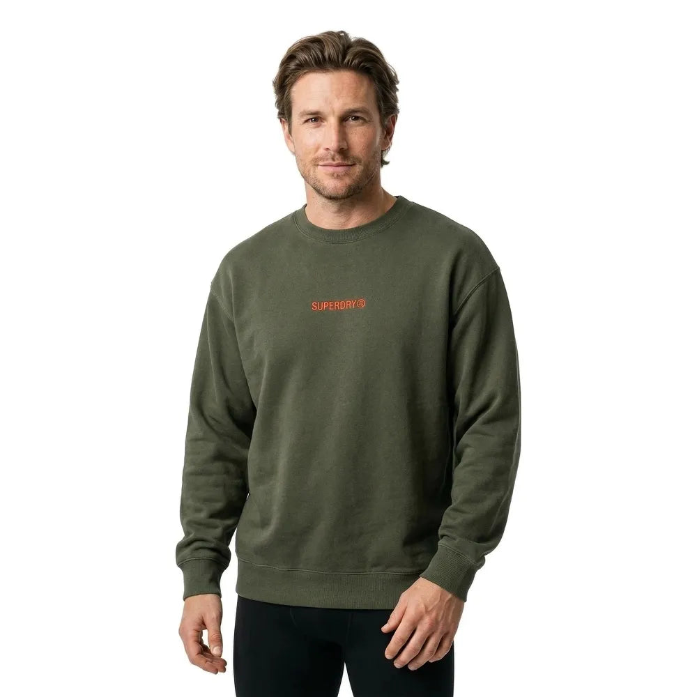Superdry Micro Logo Graphic Loose sweatshirt