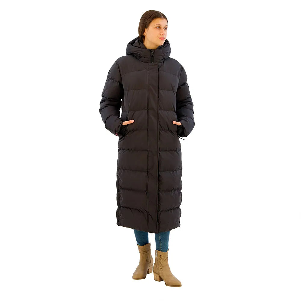 Superdry Microfibre Longline puffer jacket