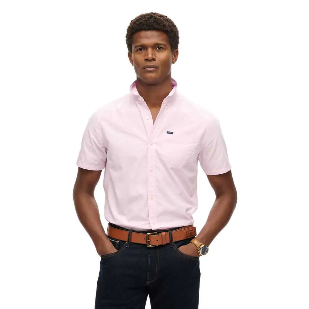 Superdry Premium Uni Oxford short sleeve shirt
