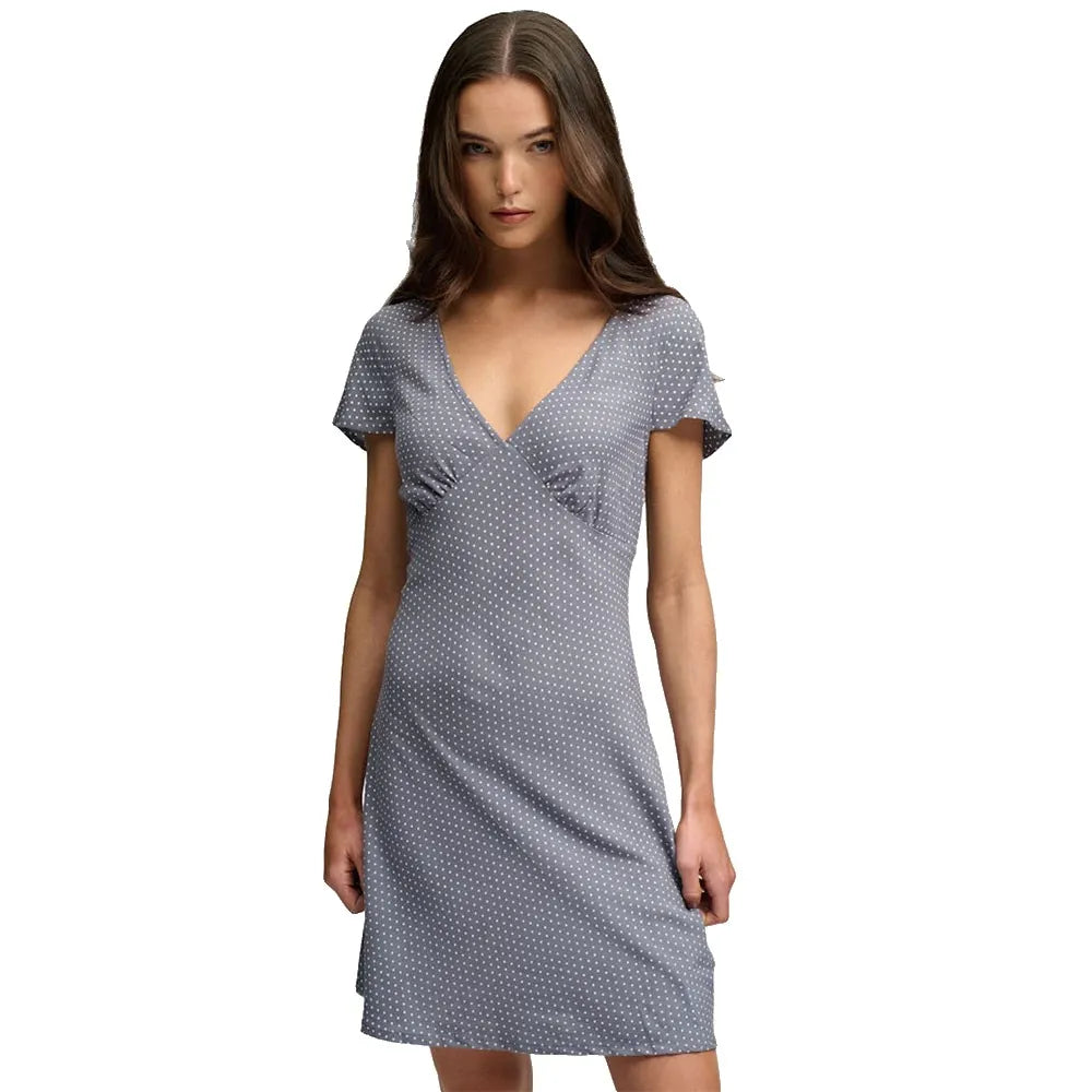 Superdry Printed Sweetheart short sleeve short dress