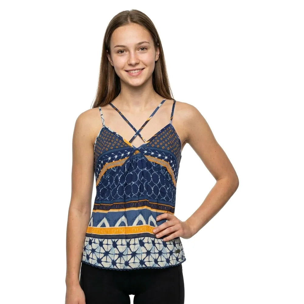 Superdry Printed Woven sleeveless T-shirt