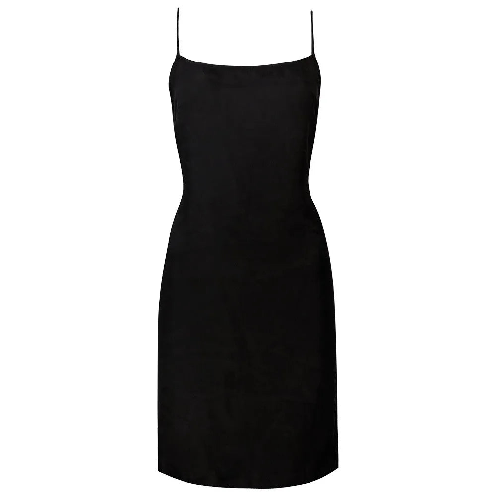 Superdry Studios Cupro Mini Slip sleeveless dress
