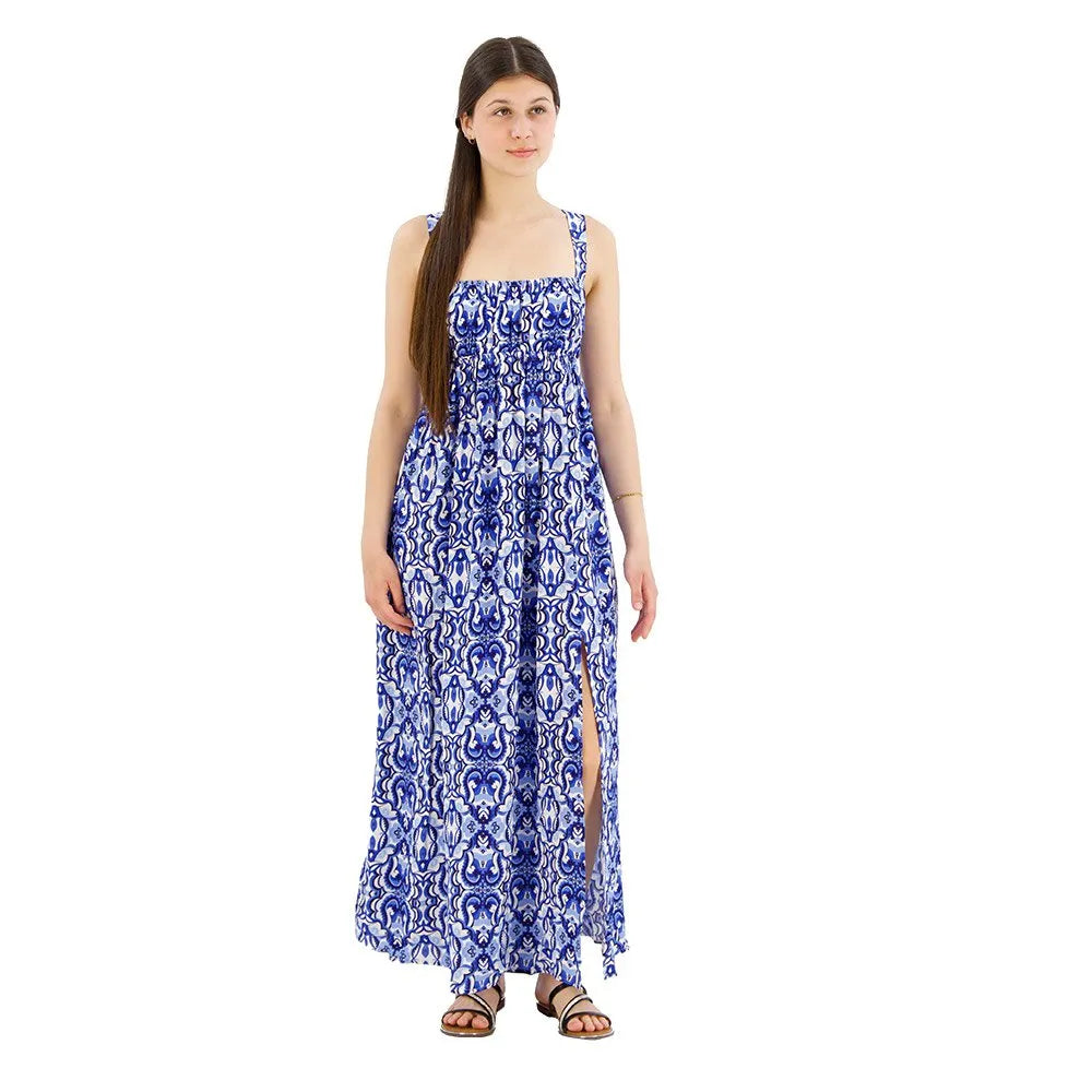 Superdry Tie Back sleeveless long dress