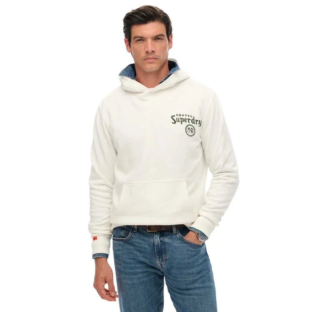 Superdry Tokyo Narrative Loose Fit hoodie