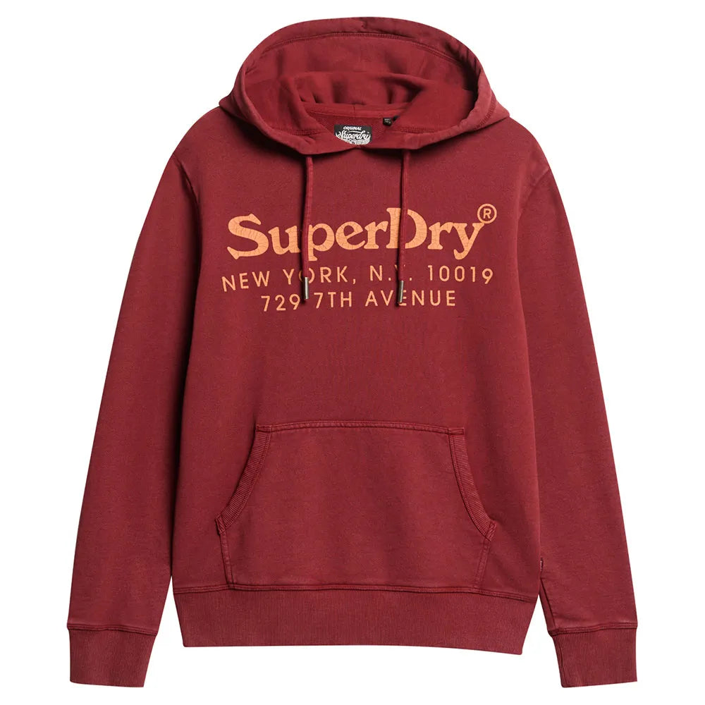 Superdry Tonal Venue Logo hoodie