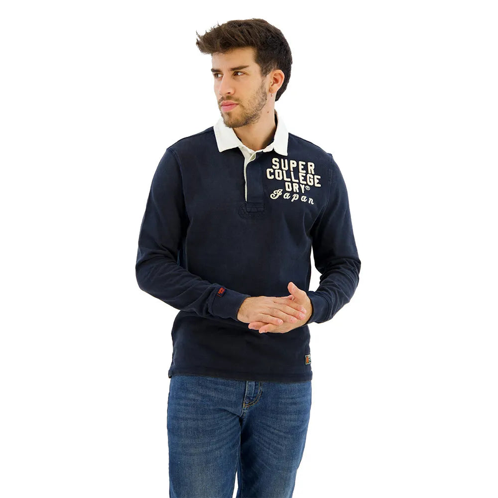 Superdry Vintage Athletic Rugby long sleeve T-shirt