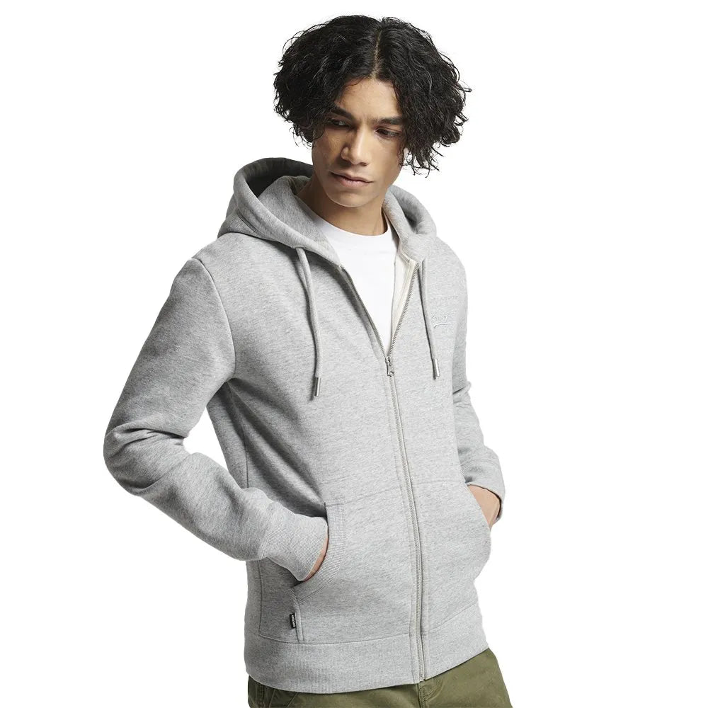Superdry Vintage Logo Emb Hood full zip sweatshirt